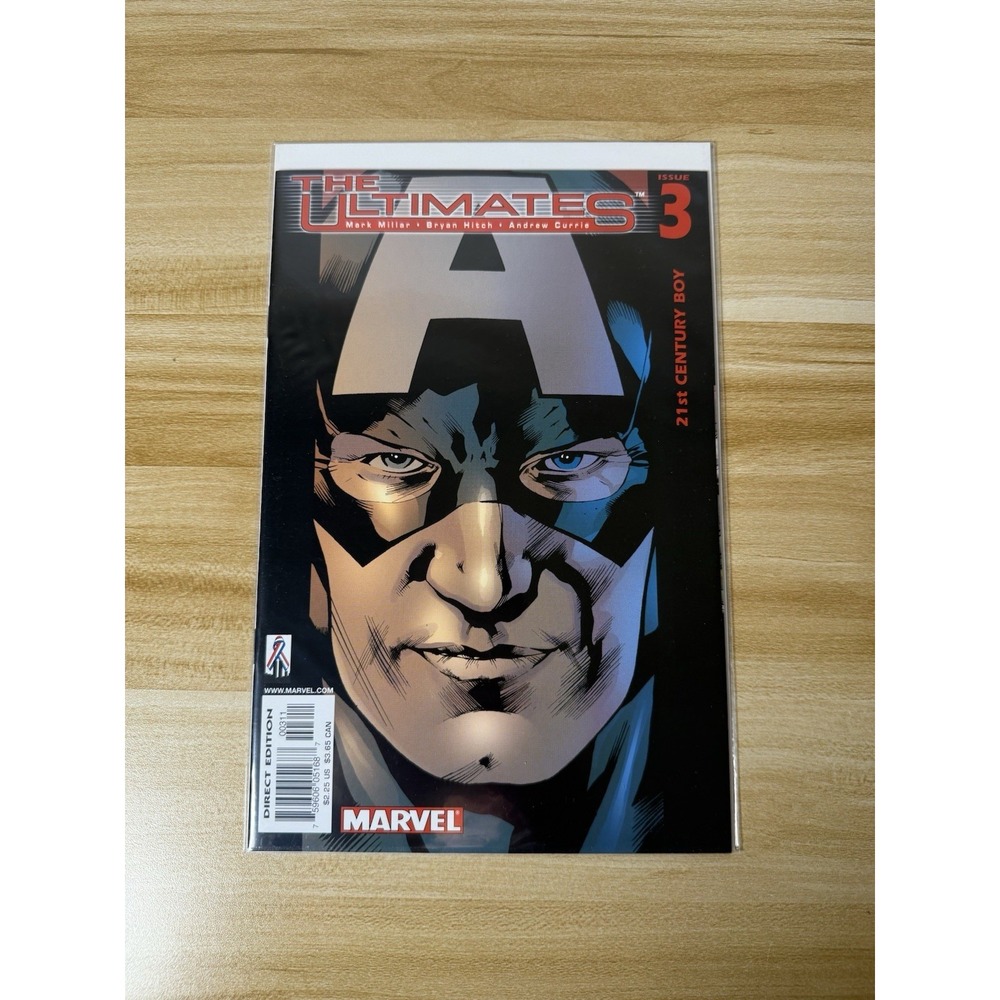 The Ultimates #03 May 2002 Marvel Comics Mark Millar Bryan Hitch A Currie